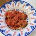 月✳Iris's cooksnap of when they made 豚挽肉のチーズ入りミートボール、トマト煮.