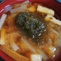 虹色にこり沖縄's cooksnap of when they made 久々とろろ昆布入りまぁす。味噌汁！.