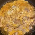 ももゆみ1230's cooksnap of when they made フライパンで簡単☆半熟たまごの親子丼.