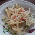 あーこ2929's cooksnap of when they made マコモダケとカニカマの中華サラダ.