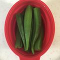 Tomotabi's cooksnap of when they made レンジで簡単さっぱり味☆オクラの和え物☆.