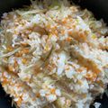 ぶ〜た☆'s cooksnap of when they made 日本酒で炊く風味豊かな鶏ごぼうおこわ.