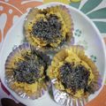 くネコまろす's cooksnap of when they made ノンオイル☆おから＆胡麻☆ケーキ.
