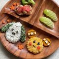 クックSLXIOG☆'s cooksnap of when they made １歳の誕生日 わんわんの離乳食プレート.