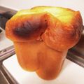 NaruLin's cooksnap of when they made HB　マスカルポーネとはちみつの食パン.
