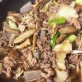 クックタロック☆'s cooksnap of when they made 牛肉ごぼうこんにゃくの甘辛炊き合わせ♪.