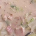 そう１'s cooksnap of when they made 白菜とベーコンのとろ〜りみそミルクスープ.