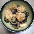 ラフロイグ31年's cooksnap of when they made 鶏むね肉とナスのしょうが焼き丼.