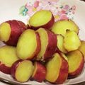 patepateco's cooksnap of when they made さつまいもの甘煮.