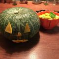 こつゆ514's cooksnap of when they made かぼちゃ皮で簡単♪ジャックオーランタン♪.