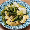 NAOばあさん's cooksnap of when they made 簡単♪大根葉と油揚げの煮物（*´艸｀*）.