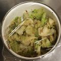 クックZ8J4H4☆'s cooksnap of when they made 簡単副菜♪キャベツの梅おかか和え.