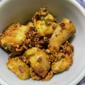 Faiza's cooksnap of when they made お弁当にもぴったり☆里芋ピリ辛味噌炒め.