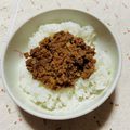 ☆★ひよこ★☆'s cooksnap of when they made 簡単☆合挽き肉でピリ辛♪味噌そぼろ.