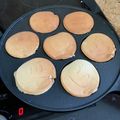 yukiyama0708's cooksnap of when they made 天然酵母（中種）deそば粉ホットケーキ.