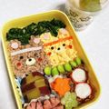 ☆★ゆめめ★☆'s cooksnap of when they made 運動会弁当☆そぼろ弁当☆キャラ弁♩.