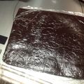 sweet_2007's cooksnap of when they made チョコ折り込みシート　☆板チョコ１枚で☆.
