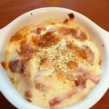 kana_tkhs's cooksnap of when they made 簡単ホワイトソースの卵かけご飯ドリア☆.