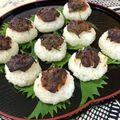 きっかママ's cooksnap of when they made 大葉味噌の焦がし焼きおにぎり.