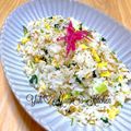 YUH♡ママ's cooksnap of when they made 桜海老と小松菜の炒飯.