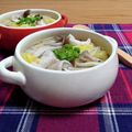 Yukiまむ's cooksnap of when they made 水から煮るキノコ達☆白菜&豚バラ塩スープ.