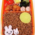 めいめい☆☆☆'s cooksnap of when they made お月見●十五夜~☆抜き型で簡単キャラ弁☆.