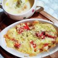 STimeBlues's cooksnap of when they made チーズがとろーりトマトグラタン.