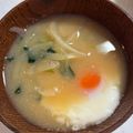 ｂｅｒｒｙ＋'s cooksnap of when they made 我が家の味噌汁③～✿玉ねぎ＆落とし卵✿.