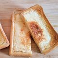 もーちゃん47330's cooksnap of when they made さらに美味！バスクチーズケーキ風トースト.