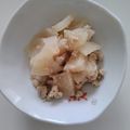 露天好き's cooksnap of when they made お鍋ひとつでできる大根とひき肉あんかけ♬.