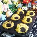 虹色♪︎ちゅーりっぷ's cooksnap of when they made オレオとホワイトチョコの抹茶マフィン.