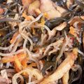 いっこい's cooksnap of when they made 沖縄料理のクーブイリチー◇残り昆布使用.