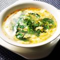 辰夫女子's cooksnap of when they made 春菊と卵のスープ.
