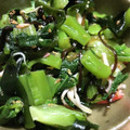 ＊chi〜ko＊'s cooksnap of when they made つるむらさきと塩昆布とワカメのナムル☆.