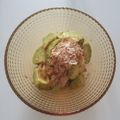 Kayadehutt's cooksnap of when they made ⭐︎アボカドのおつまみサラダ.