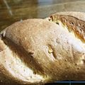 たかたかの母's cooksnap of when they made 胡桃とレーズン入り全粒粉パン.