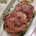 ナナッコ☆724's cooksnap of when they made 簡単！ひき肉とピーマンのひとくちソテー.