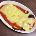クックLYZEGY☆'s cooksnap of when they made なすとトマトのチーズ焼 もち入り♪.