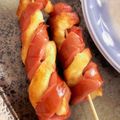 ちゃまたまご's cooksnap of when they made 子供に大ウケ！HMらせんアメリカンドッグ.