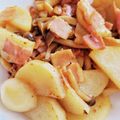 たぬきちまる☆彡's cooksnap of when they made 簡単★長芋とベーコンのバター醤油炒め.