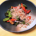 gomafung's cooksnap of when they made 万願寺唐辛子の甘辛炒めwithかつおぶし.
