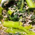 ★灰璃★'s cooksnap of when they made レンジで簡単☆小松菜とおじゃこのごま油味.