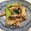 trippin21's cooksnap of when they made チンゲン菜と焼き舞茸をオリーブ油と塩で.