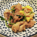 LunaJuno's cooksnap of when they made 豚こま肉と豆苗のねぎ塩炒め.