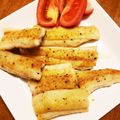 moyusu873's cooksnap of when they made タチウオの一口ムニエル.