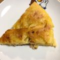 ひよこぶた☆'s cooksnap of when they made 千切りジャガイモとハムのチヂミ.