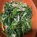 クックY54KSS☆'s cooksnap of when they made お店の味！基本のほうれん草中華炒め.