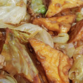晩ごはん迷子's cooksnap of when they made レタスと厚揚げとひき肉のコチュジャン炒め.