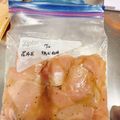 クック01VZR6☆'s cooksnap of when they made 鶏むね肉下味冷凍(昆布茶).