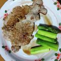 あゆはと's cooksnap of when they made ポークソテー★バルサミコ風味ソース.